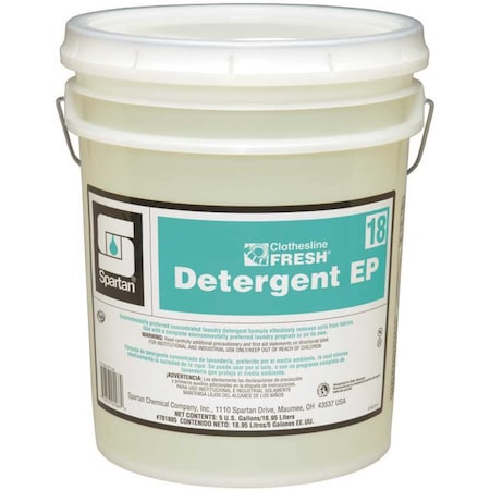 Spartan Chemical Clothesline Fresh 5 Gallon Detergent EP 701805